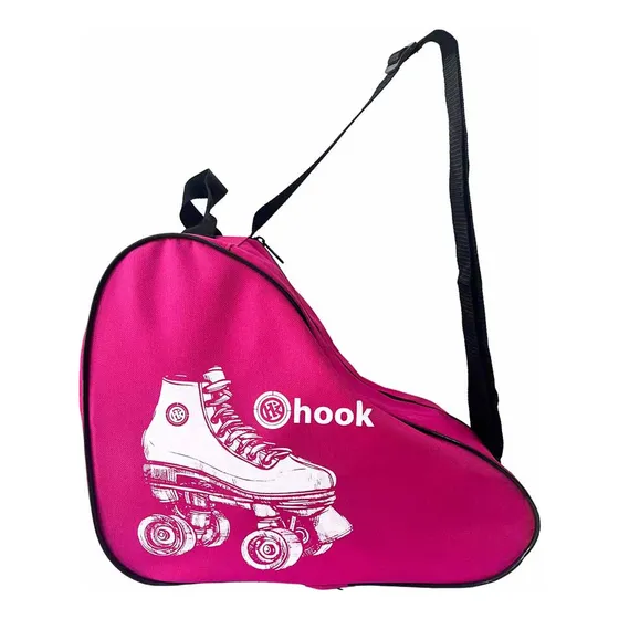 Bolso Para Patines Hook Fucsia Con Diseño