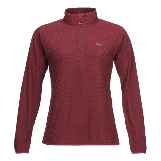 Poleron Mujer Lippi Jacaranda Nano-f 1/4 Zip Frambuesa