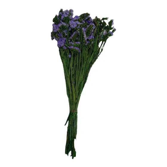 Statice Statis Preservado Morado Flor Siempreviva Decoración