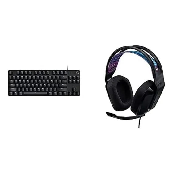 Pacote Logitech G413 Tkl Se+ G335: Teclado E Fone De Ouvido 