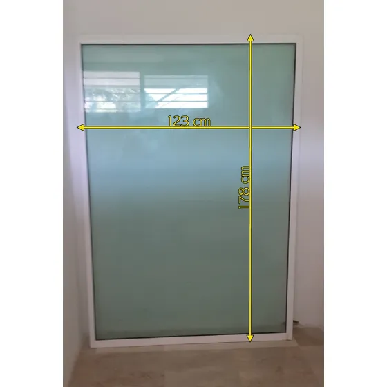 Ventana Panorámica Con Marco De Aluminio