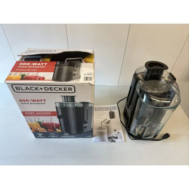 Extractor De Jugos Y Verduras Black Decker Importado