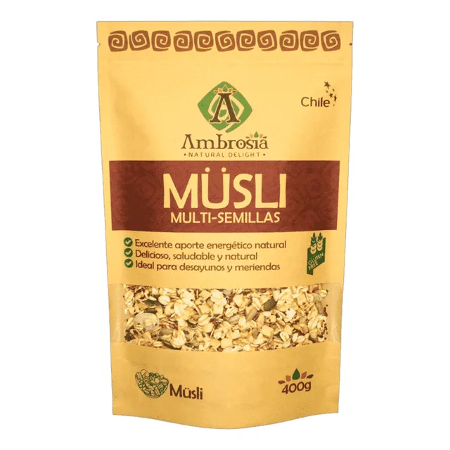 Ambrosia Müsli Multi-semillas Sin Gluten 400 G