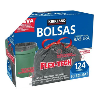 Bolsas Para Basura 124 Lts Kirkland Signature Bolsas Para Basura 124 Lts Kirkland Signature