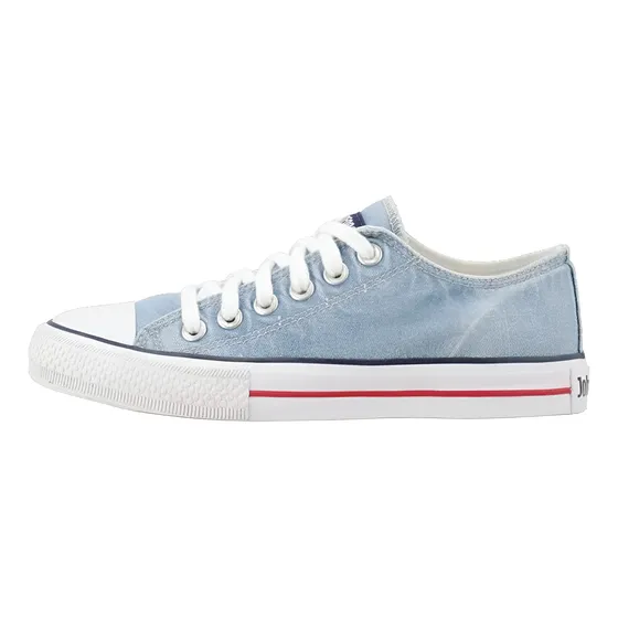 Zapatilla John Foos 182 Stone Washed Blue. Dist Oficial.