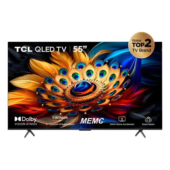 Smart Tv Tcl 55 Qled 4k Uhd Google Tv 55c655