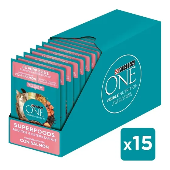 Alimento Húmedo Para Gato Purina One® Superfoods 85g | Cuotas sin interés