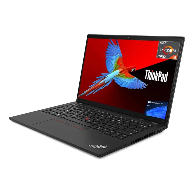 Veloz Laptop Lenovo Thinkpad Ryzen 5 16gb Ram 512 Ssd +w11 Negro (Reacondicionado)
