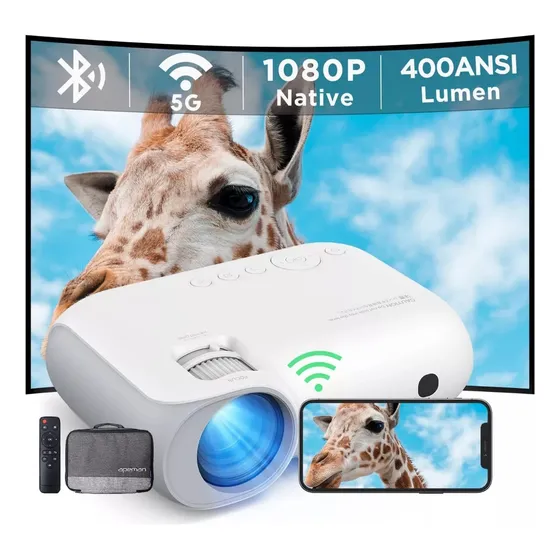 Proyector Apeman LC700 15000lm blanco 127V