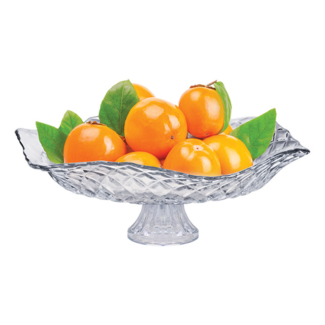 Saladeira Ou Fruteira Com Pé De Vidro Gourmet Ruvolo Saladeira Ou Fruteira Com Pé De Vidro Gourmet Ruvolo