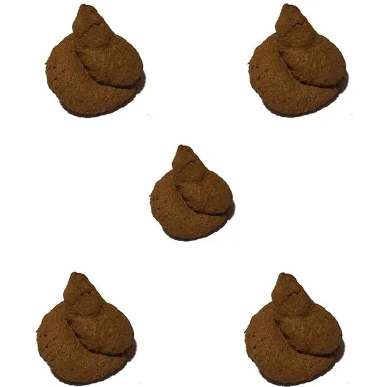 Cocô Bosta Falso Brinquedo Pegadinha C/ 5 Unidades