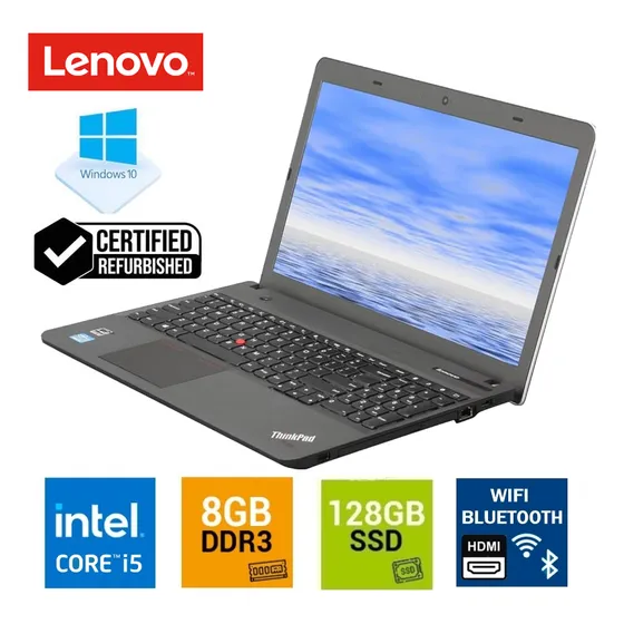 Laptop Lenovo Core I5 3ra 8gb Ram Ssd 120gb Wifi Bt Detalle