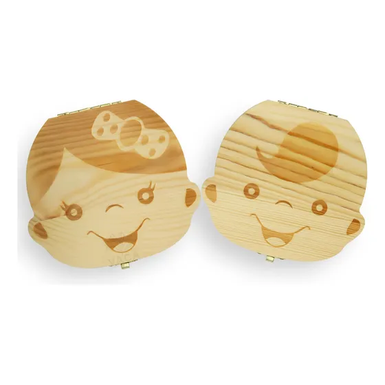 Cajita Estuche Guardar Dientes De Leche Bebe Babyshower