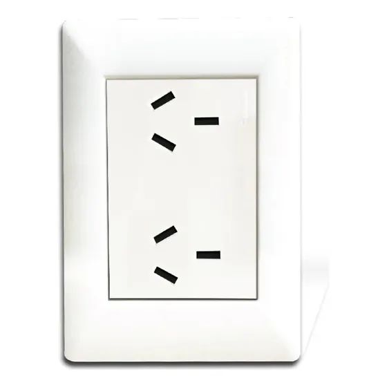 Conjunto Toma Doble Cambre Siglo XXII 22 Blanco Armado Completo