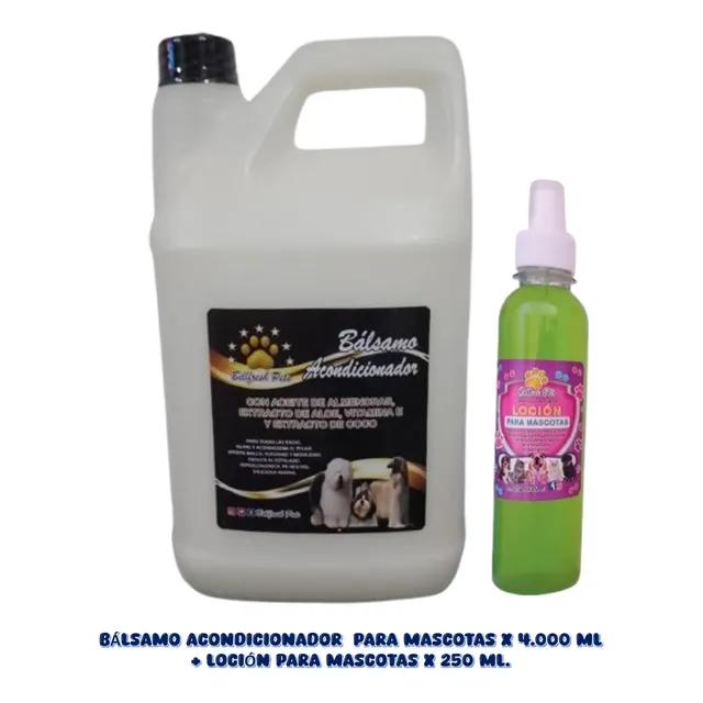 Oferta Mas Vendido Acondicionador Balsamo Para Mascota X4lts