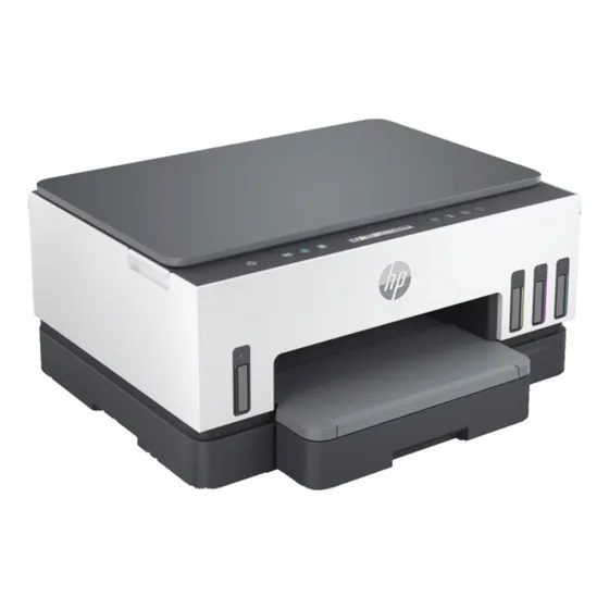 Impresora Hp Smart Tank 720 Multifuncion  Wi-fi Duplex Blanco