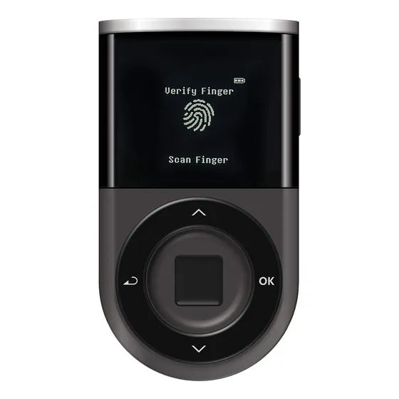 Carteira Biométrica D'cent Crypto Hardware Com Autenticação