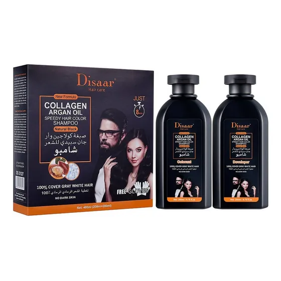 Shampoo Tinte Cubre Canas Disaar