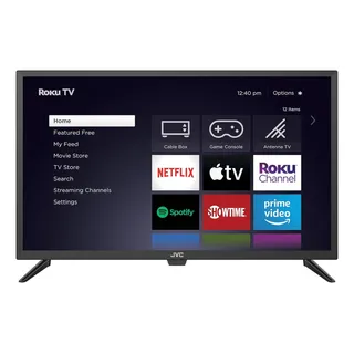 Jvc 32 Pulgadas 720p Hd Led Roku Smart Tv Con Control De Voz