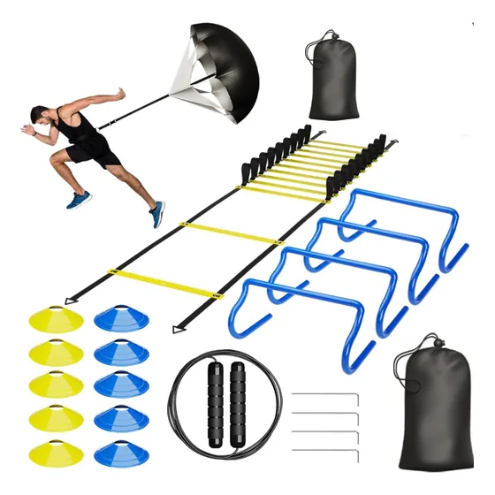 Kit De Entrenamiento Profesional Futbol Agilidad Cono