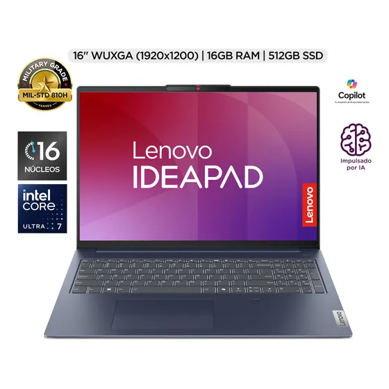 Laptop Lenovo Ip Slim 5 Ia Ultra 7 16gb 512ssd Fhd