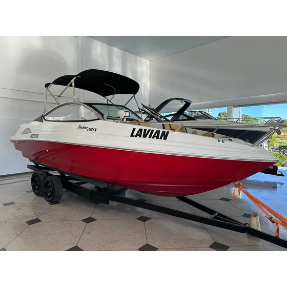 Lancha Focker 240 Fx Motor Yamaha F200 4 Tempos Carreta