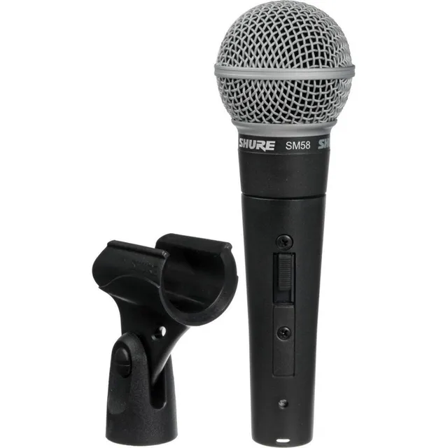 Sm58s Microfono Shure Dinamico Vocal Unidireccional