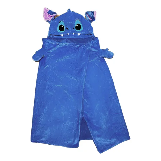 Lilo & Stitch - Manta Con Capucha (stitch)