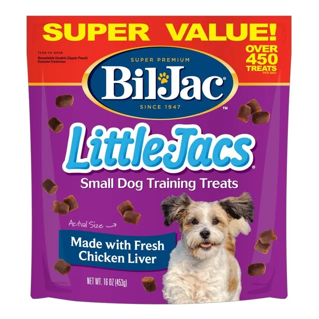 Bil-jac Little-jacs Golosinas Para Perros Pequenos, 16 Onzas