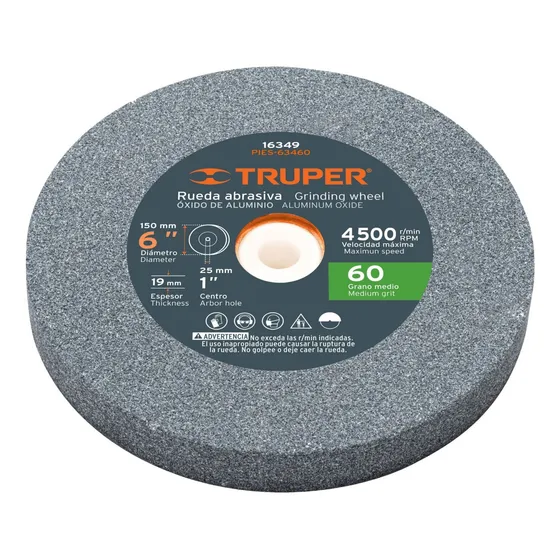 Piedra Truper Esmeril  Pies-63460