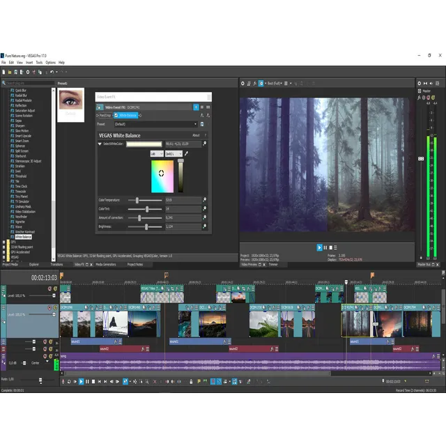 Programa D Edicion D Videos Magix Vegas 2025 Pro Sony