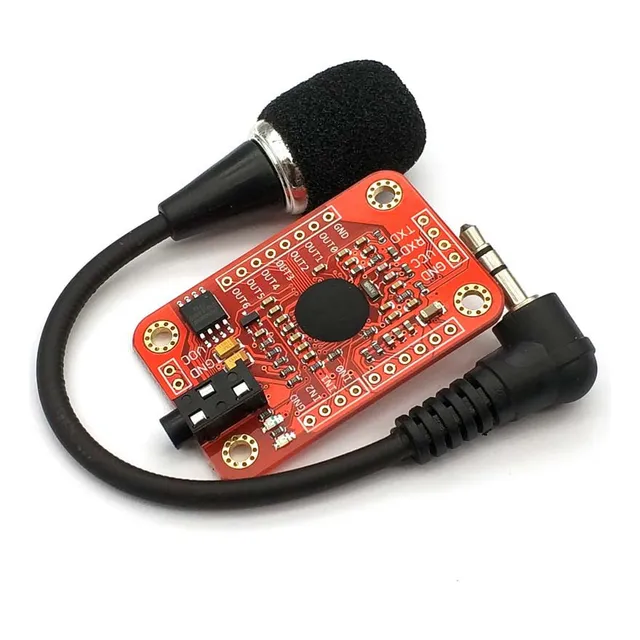 Modulo De Reconocimiento De Voz+microfono Compatible Ardu