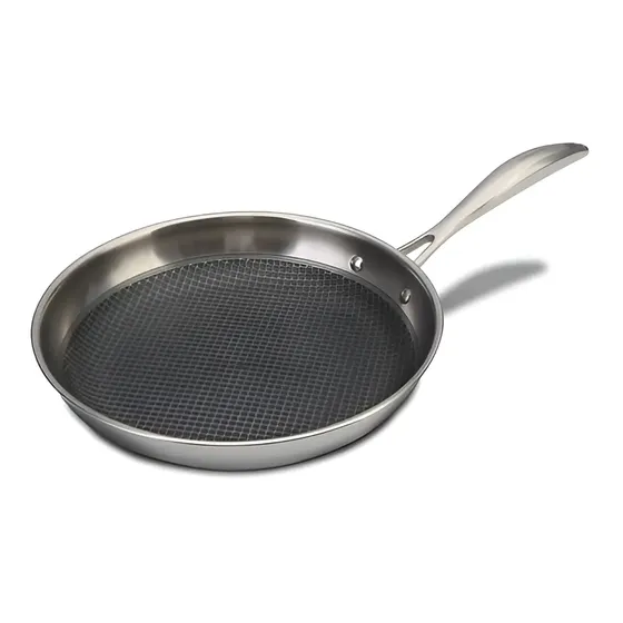 Sartén Record Titán Acero Inoxidable Antiadherente N°20 Color Plateado | Cuotas sin interés