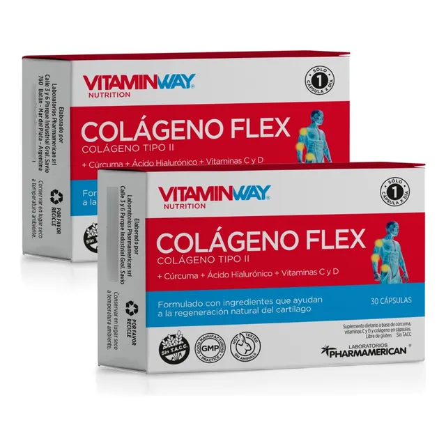 Colageno Flex Para Articulaciones Promo X  60 Capsulas 