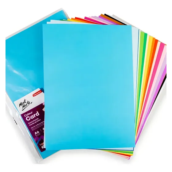 Cartulina De Colores A4 Por Ambas Caras 60 Hojas 150 Gsm