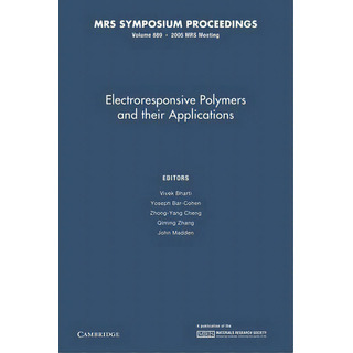 Mrs Proceedings Electroresponsive Polymers And Their Applications: Volume 889, De Vivek Bharti. Editorial Cambridge University Press, Tapa Blanda En Inglés Mrs Proceedings Electroresponsive Polymers And Their Applications: Volume 889, De Vivek Bharti. Editorial Cambridge University Press, Tapa Blanda En Inglés