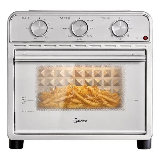 Midea Neo Fritadeira Forno Elétrico 21.1l Aço Inox