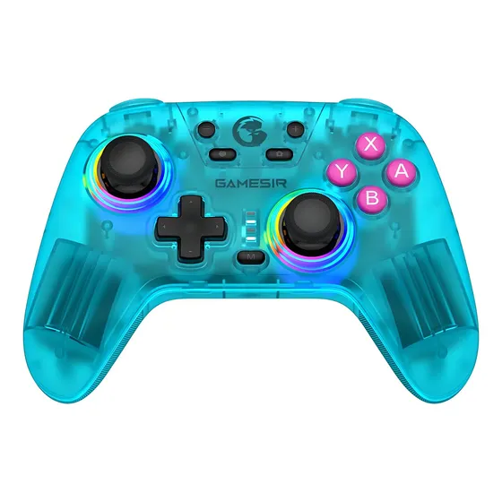 Gamesir T4 Nova Controlador Inalámbrico Con Efecto Hall, Color Verde Azulado Neón