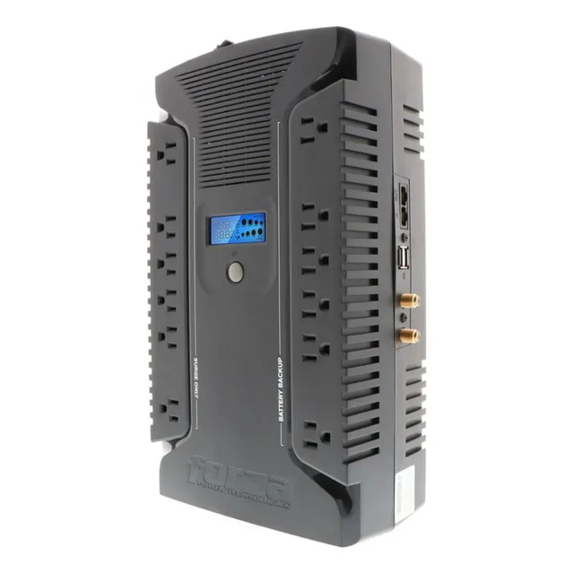 Ups Forza Ht-1000lcd 1000va 600w 12 Contactos 2 Usb-c Y Usb