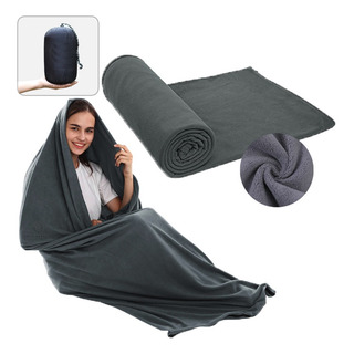 Dormir Forro Polar Termico Cremallera Bolsa Edredón Camping Dormir Forro Polar Termico Cremallera Bolsa Edredón Camping