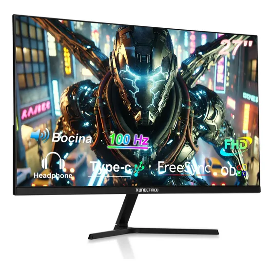 Monitor Gamer Xundefined 27''  100hz G270fp01 Tipo C Bocina