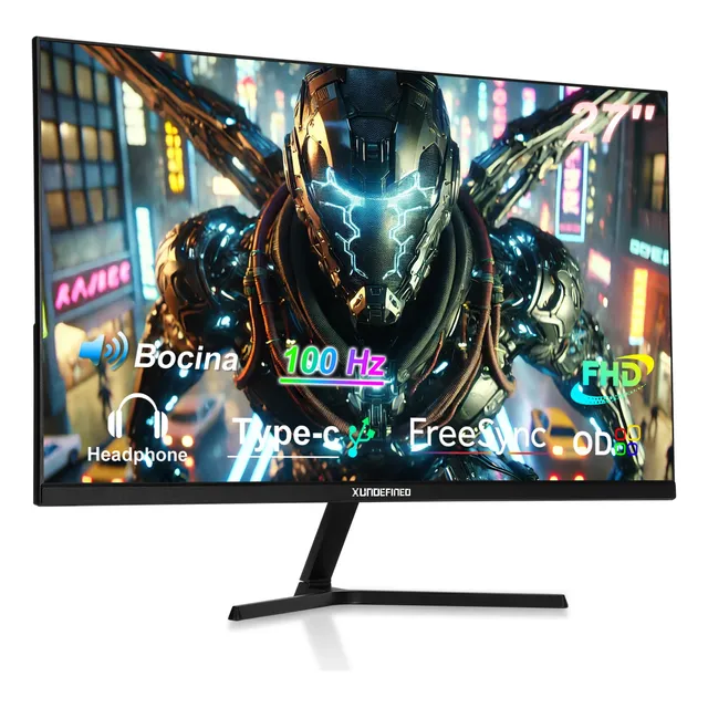 Monitor Gamer Xundefined 27''  100hz G270fp01 Tipo C Bocina