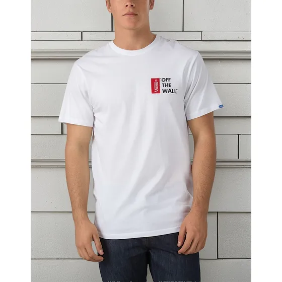 Camiseta Vans Off The Wall Classic - White