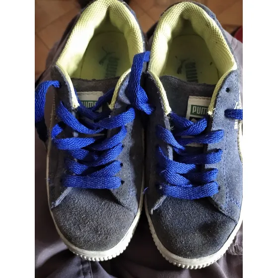 En Venta Zapatos Puma Originales Para Niño Casi Nuevos T29