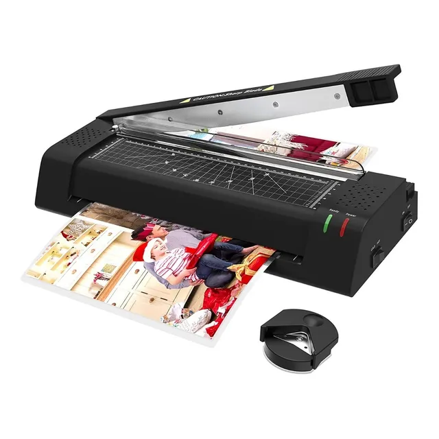 Laminador Plastificador Con Guillotina 13 Pulgadas