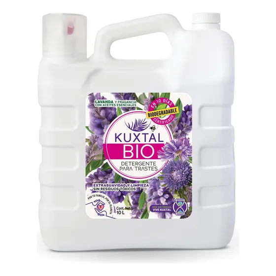 Kuxtal Detergente Para Trastes Biodegradable Extrasuavidad