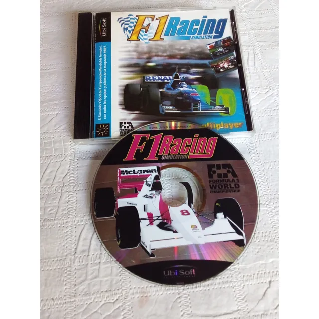 F1 Racing Simulation Juego De Pc En Cd Original