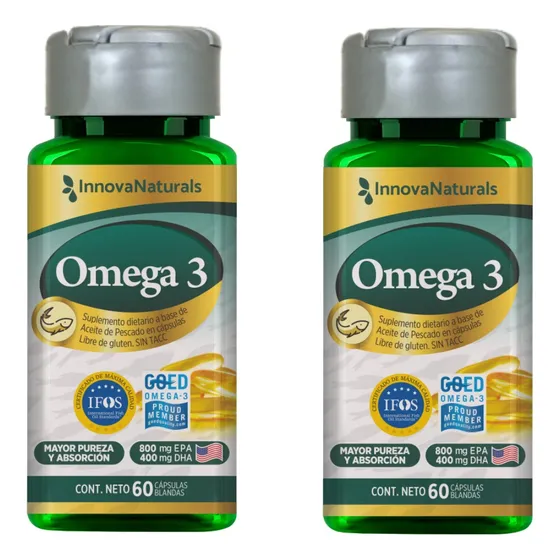 Omega 3 X 60 Caps Ifos Innovanaturals X 2 Unidades