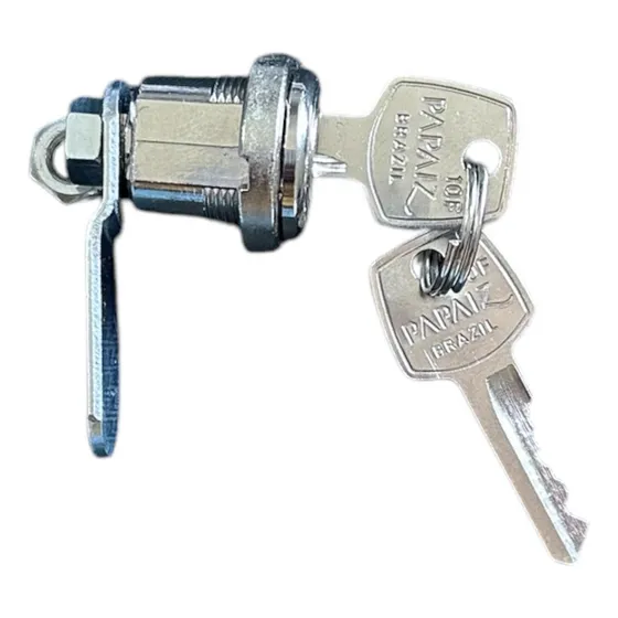 Cilindro Para Gavetas E Armarios Art5110 Cromado Papaiz