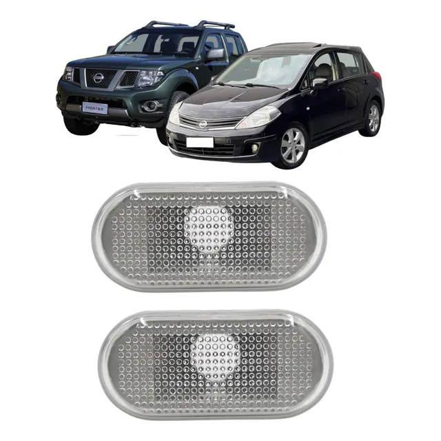 Par Lanterna Pisca Lateral Paralama Nissan Tiida 2007/2015